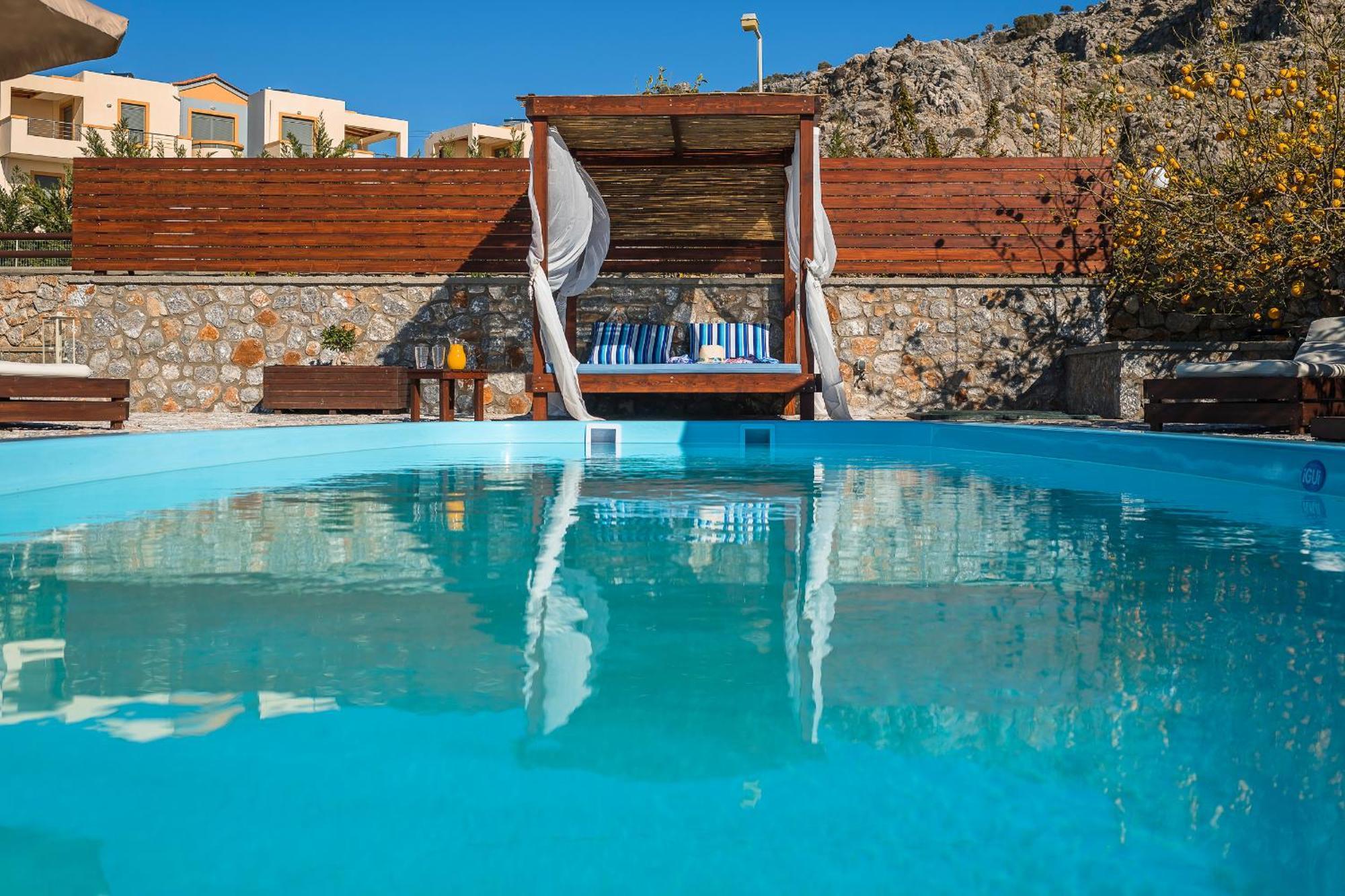 Maripaul Family Villa Лардос Экстерьер фото