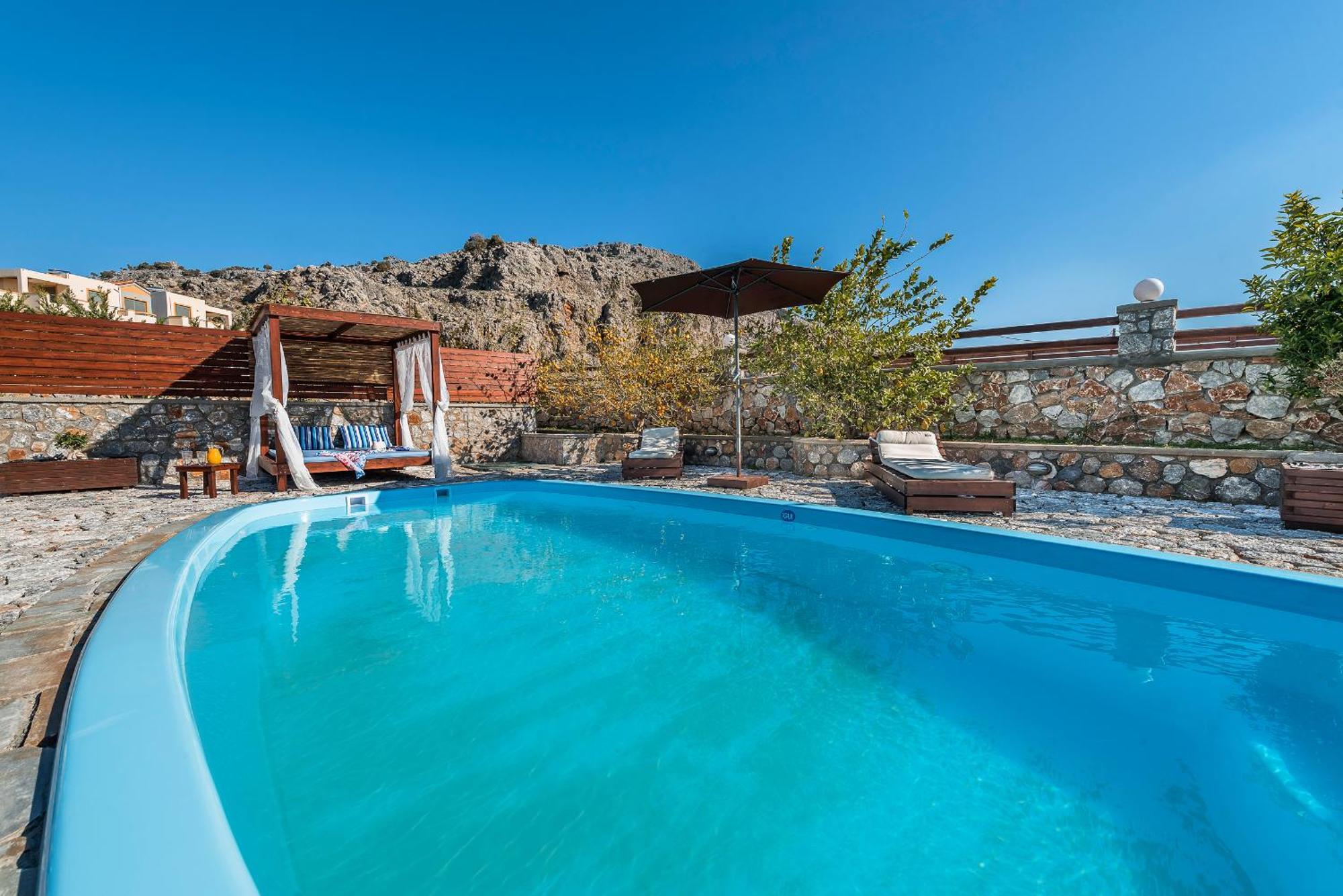 Maripaul Family Villa Лардос Экстерьер фото