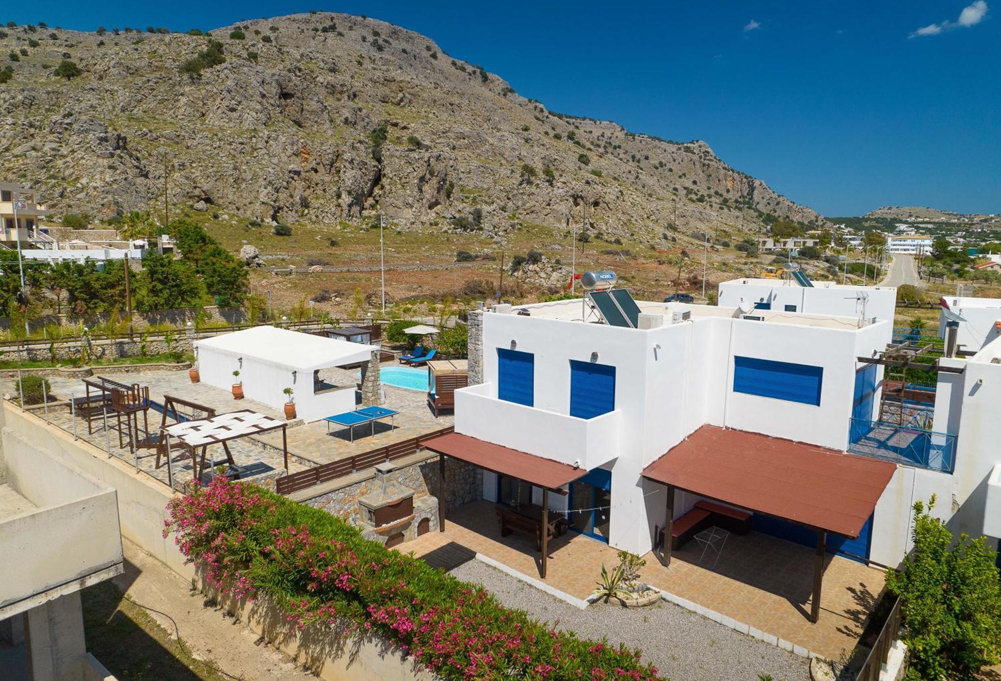 Maripaul Family Villa Лардос Экстерьер фото