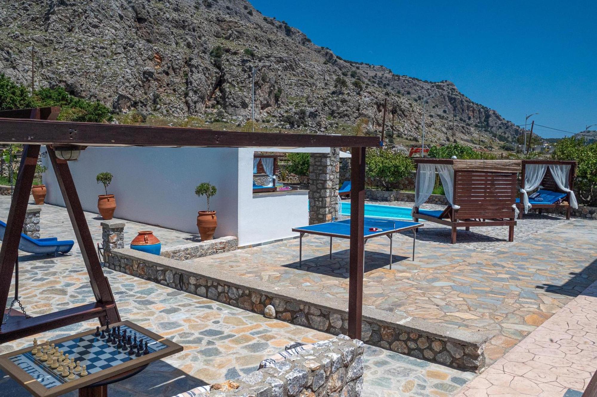 Maripaul Family Villa Лардос Экстерьер фото