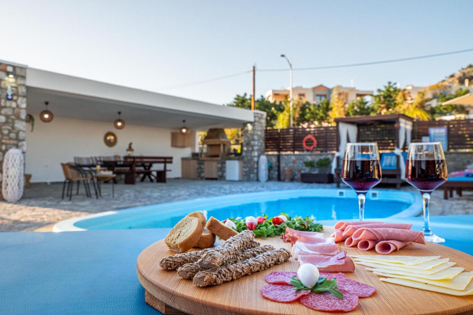 Maripaul Family Villa Лардос Экстерьер фото