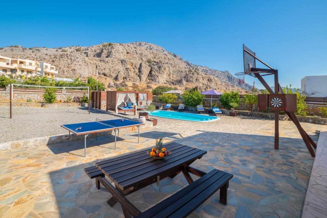 Maripaul Family Villa Лардос Экстерьер фото