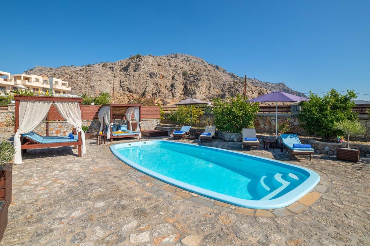 Maripaul Family Villa Лардос Экстерьер фото